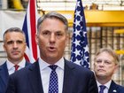 Defence Minister Richard Marles will set out a strategy for the military in a Canberra speech. (Matt Turner/AAP PHOTOS)