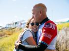 MARGARET RIVER, WESTERN AUSTRALIA, AUSTRALIA - APRIL 16: Eleven-time WSL Champion Kelly Slater of the United States after surfing in Heat 5 of the Round of 32 at the Western Australia Margaret River Pro on April 16, 2024 at Margaret River, Western Australia, Australia. (Photo by Beatriz Ryder/World Surf League) Beatriz Ryder