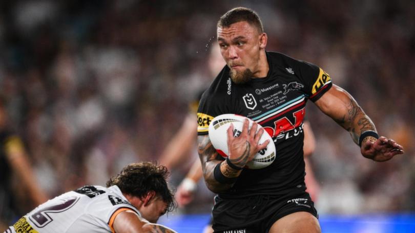 James Fisher-Harris will leave Penrith at season's end, heading home to join the Warriors. (James Gourley/AAP PHOTOS)