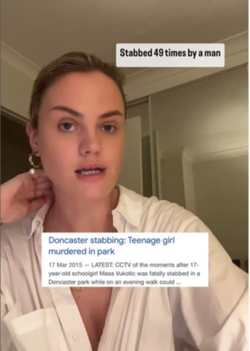 Mia Findlay wrote the poem on Monday afternoon, after Sydney was rocked by the Bondi Junction and Wakeley church stabbings. 
