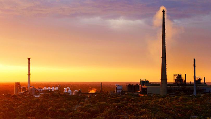 The Kalgoorlie Nickel Smelter.