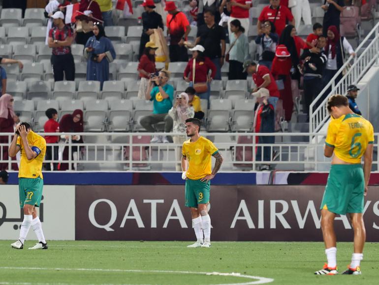 Australia suffered a shock loss to Indonesia in their AFC U23 Asian Cup Group D match.