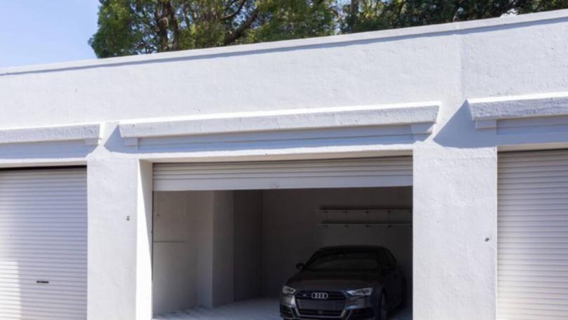 The garage comes with a roller door - that rolls up, and rolls down. Not bad for $500,000.