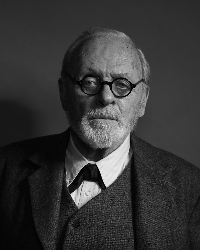 Anthony Hopkins as Sigmund Freud.