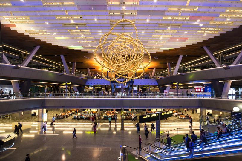Hamad International Airport opened in 2014 as the new international airport in Doha. It is the hub for national carrier Qatar Airways. 