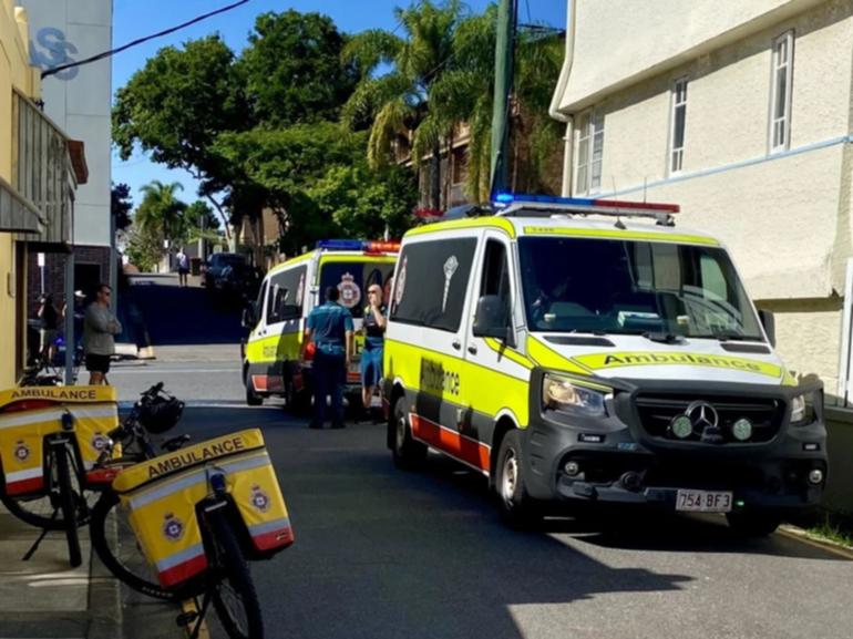 Emergency services responded to reports of an explosion on the corner of Bowen Terrace and Oxley Lane just after 9am on Saturday.