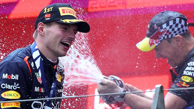 Red Bull’s Max Verstappen has won the Chinese Grand Prix .