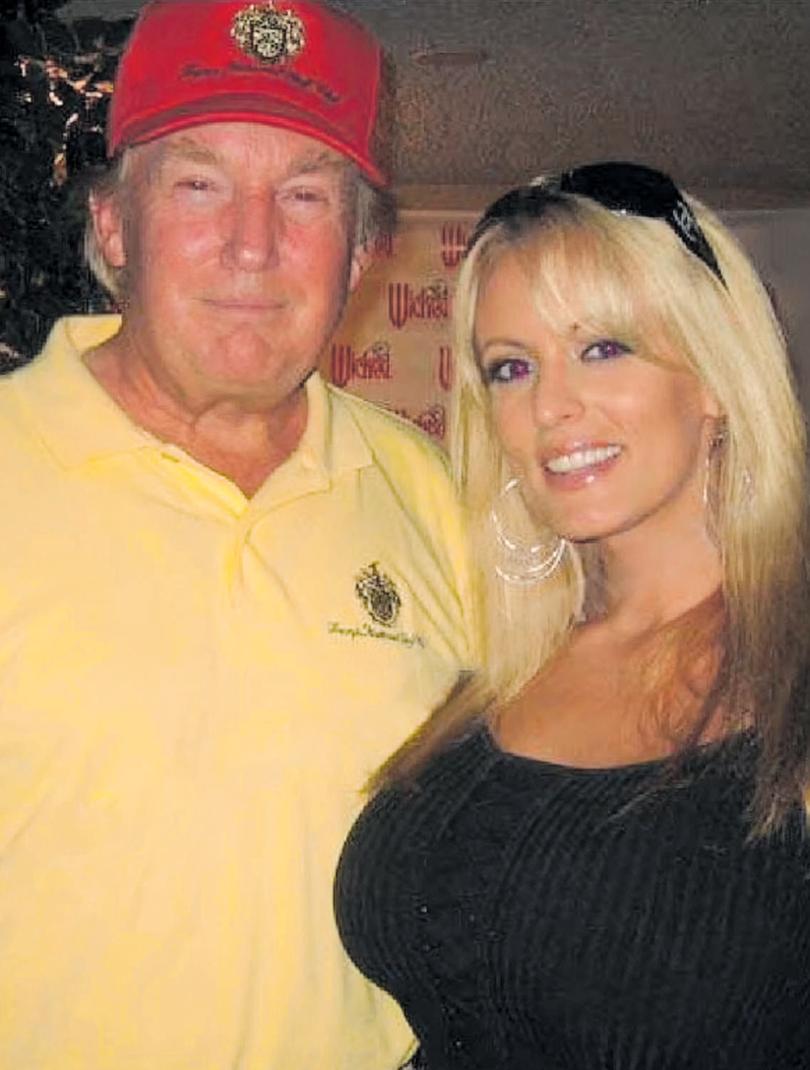 President Donald Trump is on tiral over allegations he covered up a hush money payment to pornstar Stormy Daniels.
