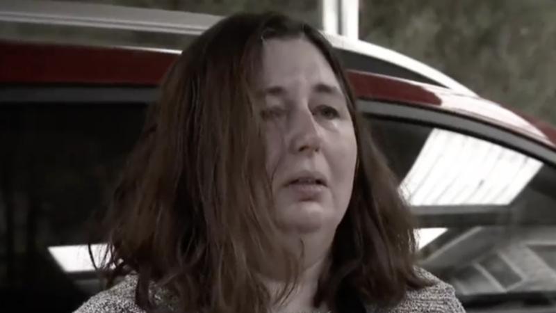 Erin Patterson faced Latrobe Valley Magistrates Court via video link from prison. (HANDOUT/Nine News)