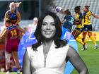 Double-headers for AFLW and AFL matches like the A-League does would boost crowd numbers for the female code.