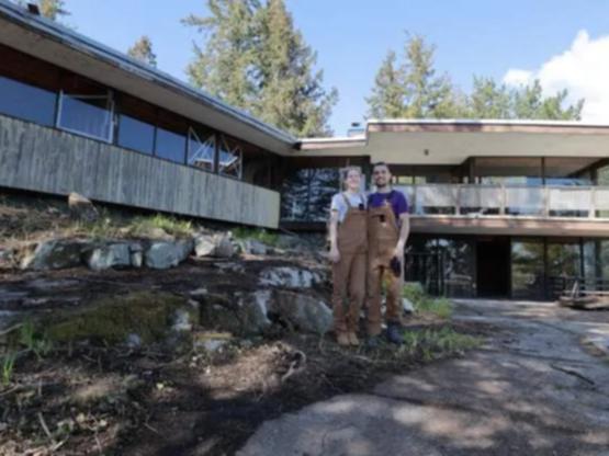 Jenna Phipps and Nick Volkov bought this abandoned property in Vancouver with plans to turn it into their forever home.