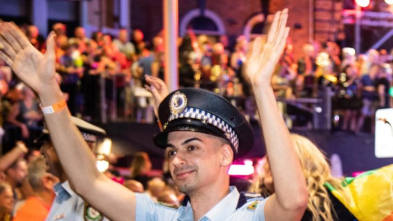 Beau Lamarre-Condon was arrested, charged with murder and sacked from the NSW Police Force. (James Gourley/AAP PHOTOS)