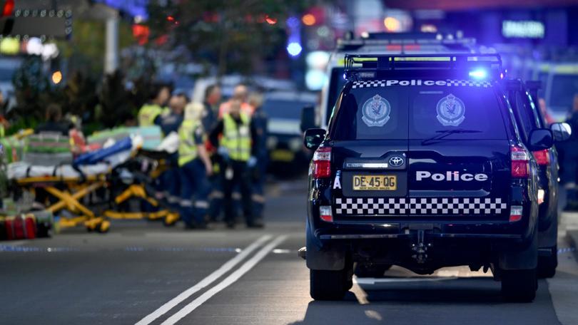 Police have charged a 15-year-old over stabbing outside a shopping centre in Bateau Bay.
