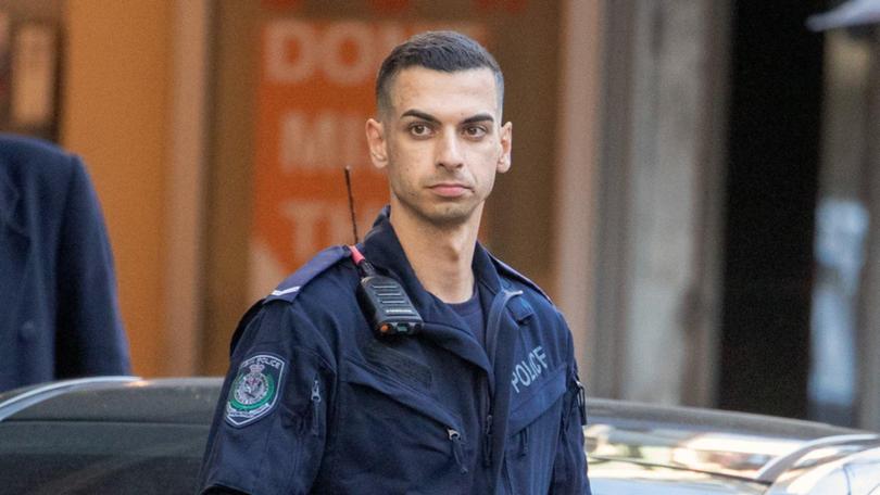 Beau Lamarre-Condon was removed from the NSW Police Force after he was charged with double murder. 