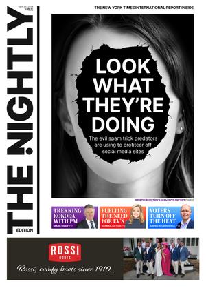 The front page of The Nightly for 23-04-2024