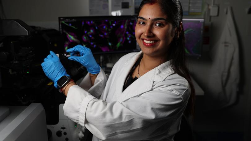 PhD student Sona Nayyar is investigating new ways to beat melanoma. 