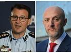 Australia’s top spy Mike Burgess and police officer Reece Kershaw are taking on the big tech companies over encrypted messaging. 