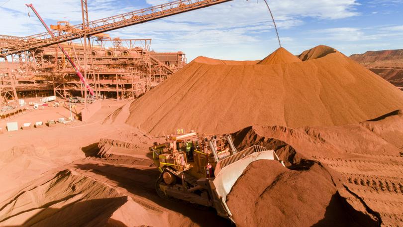 Shipments of Fortescue iron ore was hit by bad weather and a train derailment.
