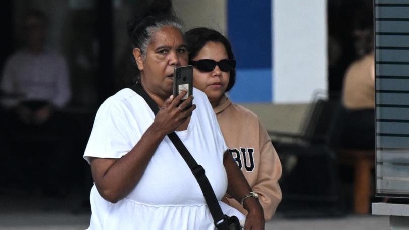 Lavinia Alison Murray (right) has been jailed after her baby drowned in a laundry sink. (Darren England/AAP PHOTOS)