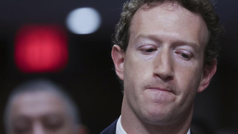 Mark Zuckerberg, CEO of Meta testifies before the Senate Judiciary Committee at the Dirksen Senate Office Building on January 31, 2024 in Washington, DC.