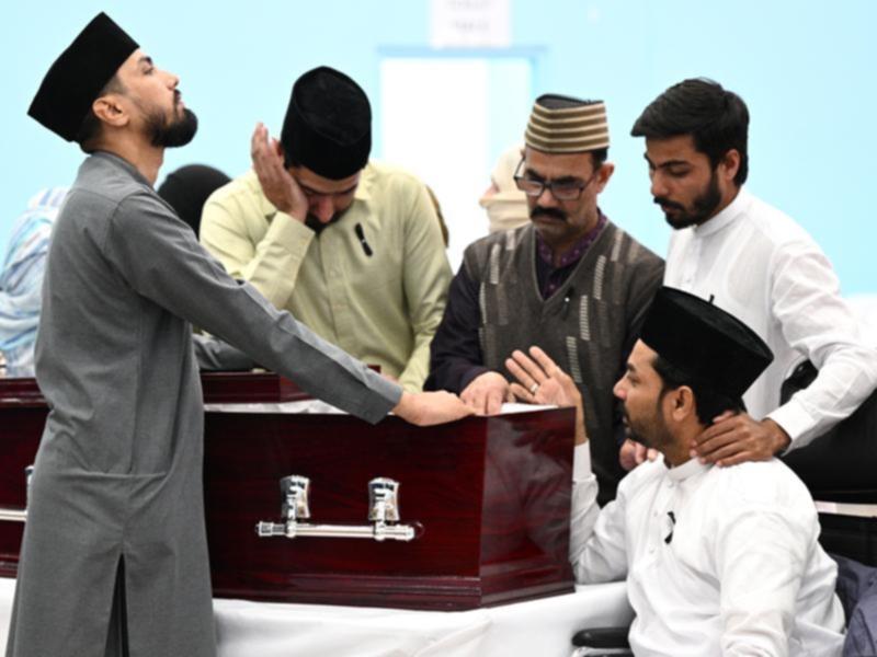 Funeral for Faraz Tahir