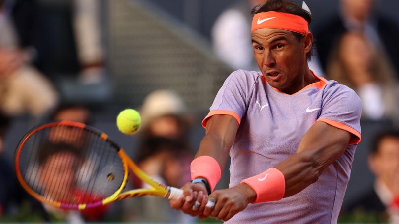 Rafael Nadal made short work of teenager Darwin Blanch at the Mutua Madrid Open.