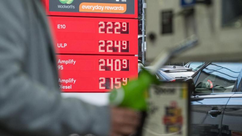 A weaker Australian dollar is affecting petrol prices at the moment, an analyst says. 
