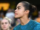 Mary Fowler has played her best match for Man City, scoring twice in a key Women's Super League win. (Joel Carrett/AAP PHOTOS)