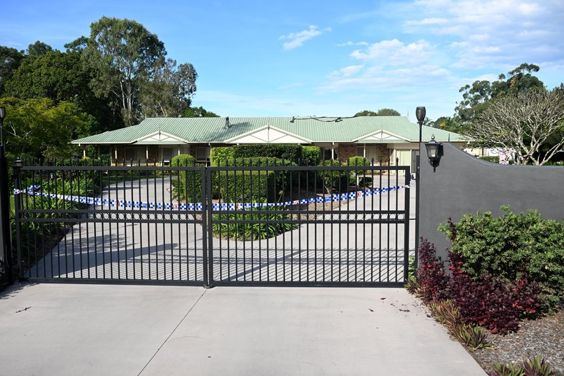 The Reeves’ family home in Burpengary. 