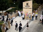 Police are investigate after a drug scandal rocked two elite Sydney schools holding a joint camp. 