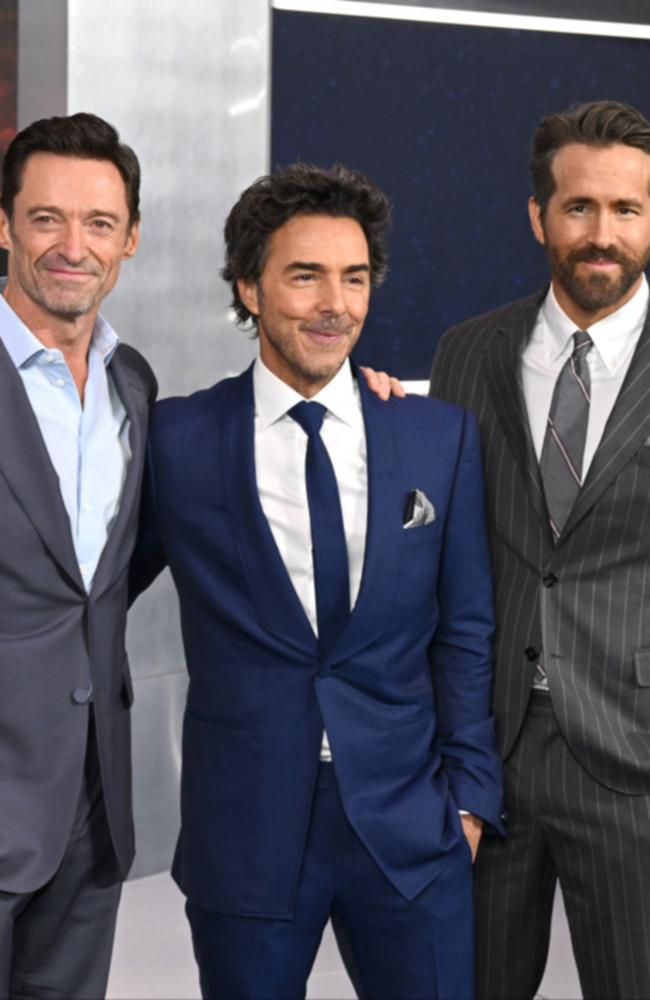 Hugh Jackman, Shawn Levy and Ryan Reynolds