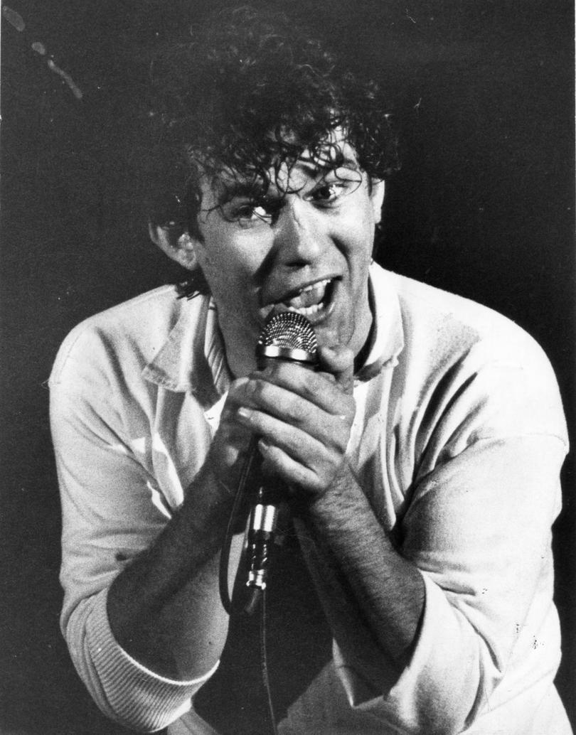 Jimmy Barnes during his Cold Chisel days