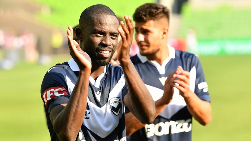 Jason Geria will play for Melbourne Victory in its elimination final this weekend.