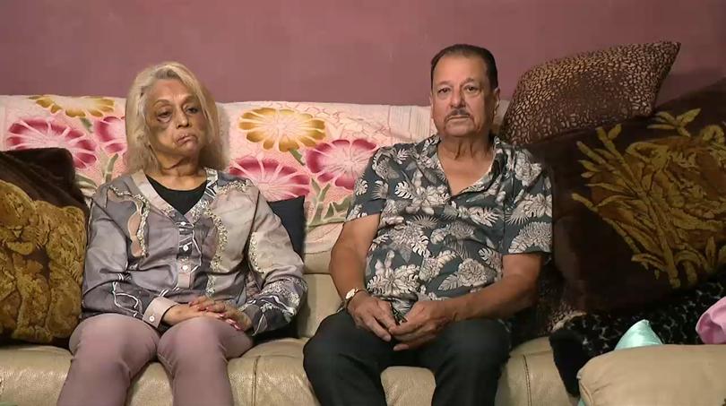 Ninette Simons and Philip Simons speak out after a shocking home invasion at their Girrawheen home.