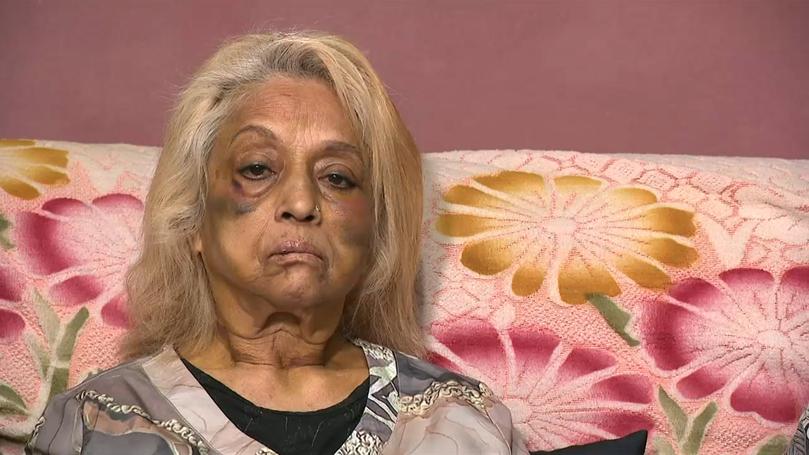 Ninette Simons has been left deeply traumatised by the horrific assault in her own home.