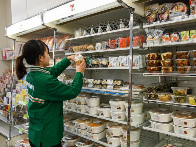 A Tokyo 7-Eleven convenience store in January. The operations are held as a high-level and world’s best practice, and may soon be replicated in Australia under new ownership.