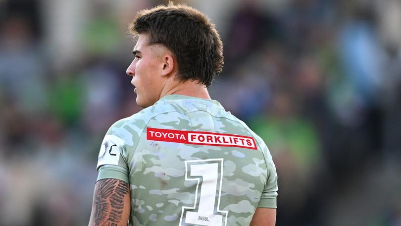 Chevy Stewart is one of two players dropped by Canberra after their dispiriting Sharks loss.