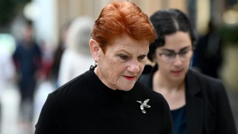 Hanson is currently in the Federal Court defending herself after telling Greens deputy leader Senator Faruqi to “piss off back to Pakistan”.