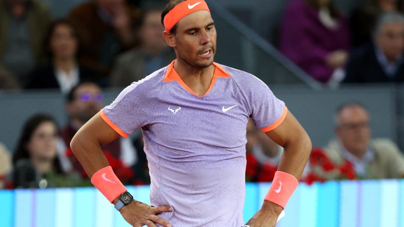 Rafael Nadal has bowed out of the Madrid Open.