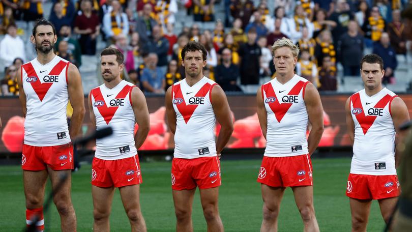 The star-studded Swans will need to make room for Luke Parker.