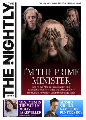 The front page of The Nightly for 02-05-2024