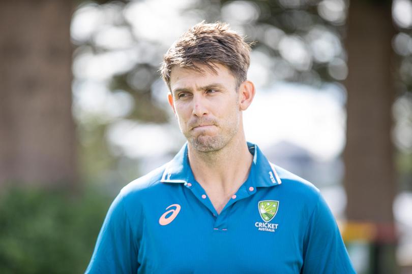 Mitch Marsh will lead Australia.