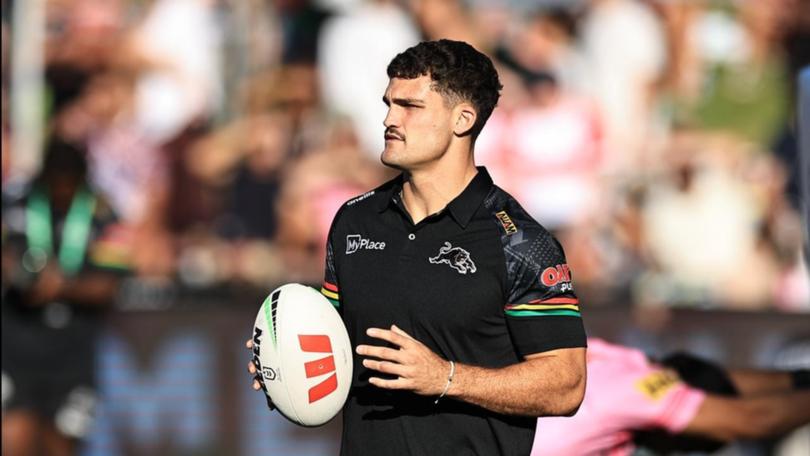 Panthers' ace Nathan Cleary will be fit to play against Canterbury after his recent hamstring woes. (Mark Evans/AAP PHOTOS)