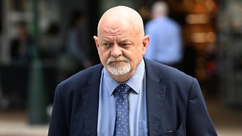 Michael Frederick Bosscher has faced court accused of trafficking cocaine and money laundering. (Darren England/AAP PHOTOS)