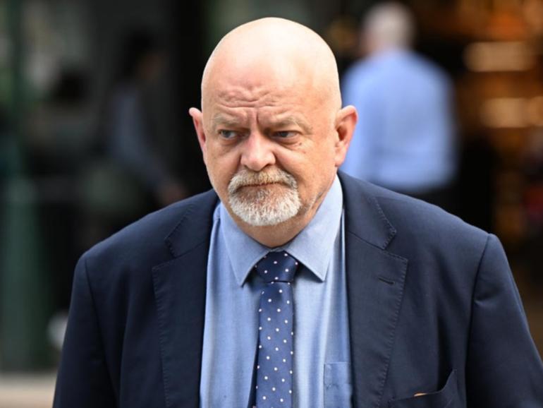 Michael Frederick Bosscher has faced court accused of trafficking cocaine and money laundering. (Darren England/AAP PHOTOS)