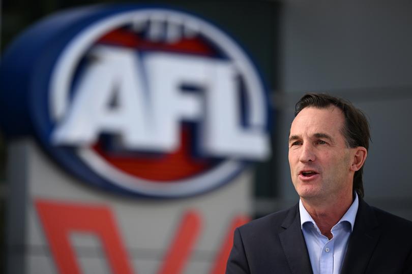 Andrew Dillon called Carey personally to tell him of the AFL’s decision. 