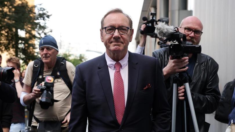 Kevin Spacey has denied accusations of illegal behaviour in an interview with Britain's Channel 4. (EPA PHOTO)