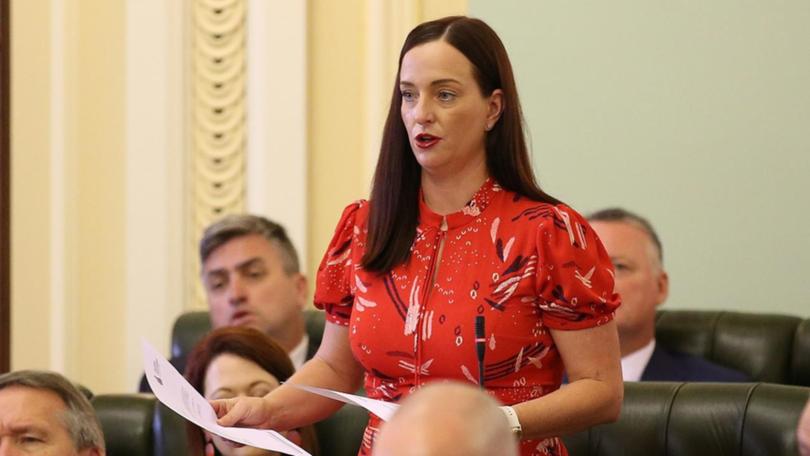 Queensland Labor MP Brittany Lauga says she was allegedly drugged and sexually assaulted on a night out. (Jono Searle/AAP PHOTOS)