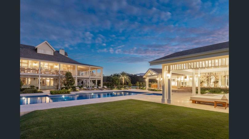 Rivermead Estate on the Gold Coast is listed for sale with price expectations of around $20 million. The property occupies 52 acres.