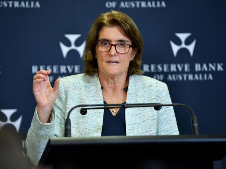 Michele Bullock, governor of the Reserve Bank of Australia.